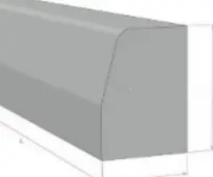 Борт дорожній 150 і 180 мм
