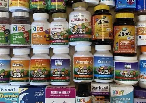 Детские мультивитамины, кальций, омега,  Camilia, D3 Д3 магній  immune