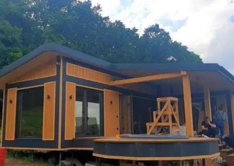 Каркасний Будинок в Яремче за проектом Terace House. - 2/3