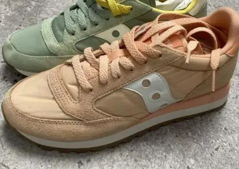 Saucony Jazz Original AQUA/YELLOW - 3/3