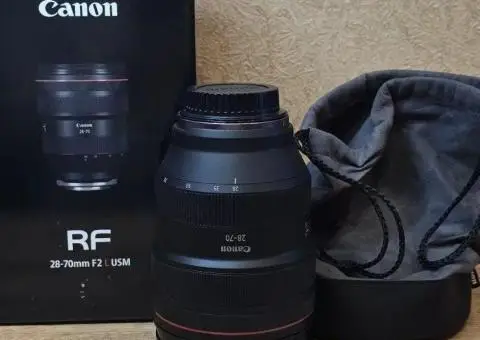 Об'єктив Canon RF 28-70mm F2 L USM - 2/3