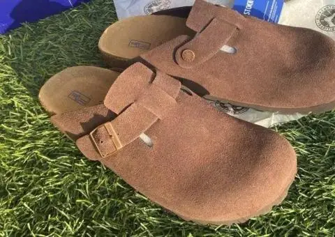 Сабо Birkenstock Boston, клоги біркеншток 2 кольори - 1/3