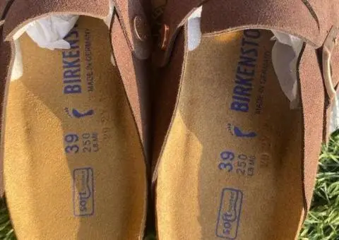 Сабо Birkenstock Boston, клоги біркеншток 2 кольори - 2/3