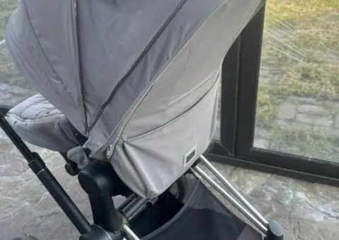 ТЕРМІНОВО Візочок коляска Cybex Priam4.0 Mirage Grey2в1+аксесуари - 2/3