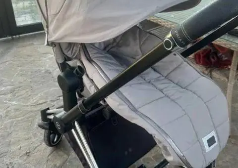 ТЕРМІНОВО Візочок коляска Cybex Priam4.0 Mirage Grey2в1+аксесуари - 3/3
