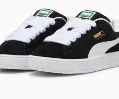 Оригінальні кросівки жіночі Puma Suede 396577-02 Black/White пума