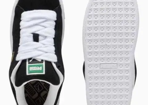Оригінальні кросівки жіночі Puma Suede 396577-02 Black/White пума - 2/3
