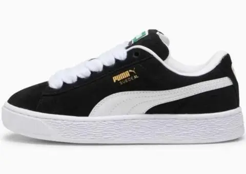 Оригінальні кросівки жіночі Puma Suede 396577-02 Black/White пума - 3/3