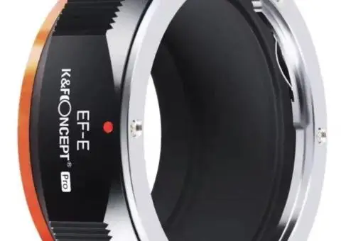Адаптер K&F Concept Pro байонет EOS на E, сумісний з - 1/3