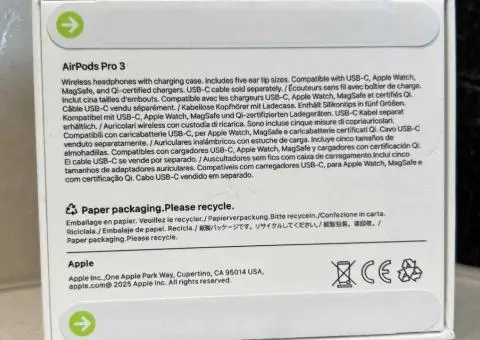 AirPods Pro 3 Нові Оригінал є Гарантія - 2/3