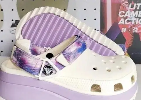 Оригінал crocs hiker white citrus black жіночі крокси на платформі - 2/3