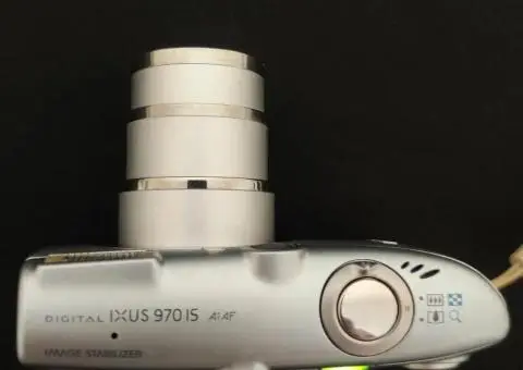 Canon Ixus 970 IS Aluminum Japan Вінтажна Мильниця фотоапарат - 1/3