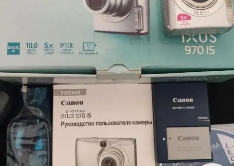 Canon Ixus 970 IS Aluminum Japan Вінтажна Мильниця фотоапарат - 3/3