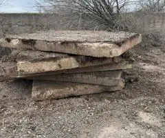 Плити дорожні 2х3 б/в — від 100 грн/м²!
