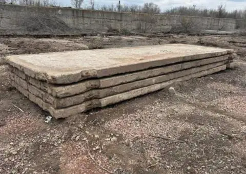 Плити дорожні/перекриття б/в 2х6 м - 2/4