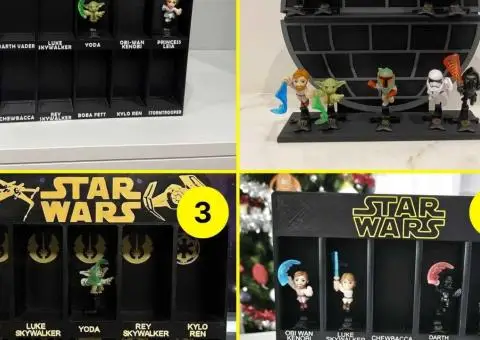 (Варіанти в описі) Різноманітні підставки Star Wars для кіндер-іграшок - 3/3