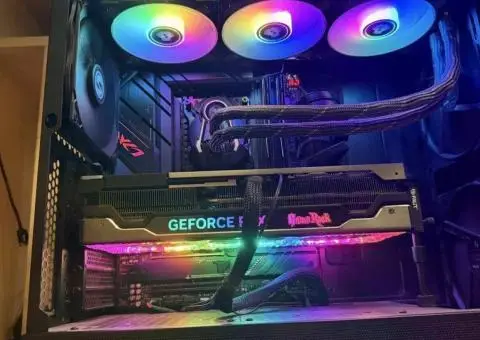 Топ игровой пк Ryzen 7 7800X3D + RTX 4070 Ti / 64gb RAM  / SSD 1TB - 2/3