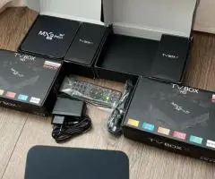 Смарт тв приставка 4/64 gb 4/32 gb mxq pro тв-приставка