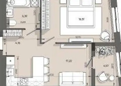 Продам квартиру в Новобудові  вул Пластова - 5/5