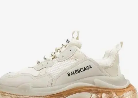 Жіночі Кросівки Balenciaga Triple S Beige 36-40 (Оплата при отриманні) - 1/3