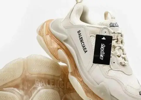 Жіночі Кросівки Balenciaga Triple S Beige 36-40 (Оплата при отриманні) - 2/3