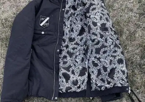 Number (N)ine SS07 Musical Lining Crest Logo puffer Ветровка Намбер на - 3/3