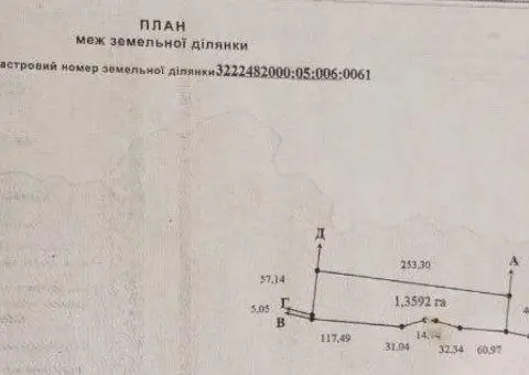 Продам участок в пригороде Киева 5 км - 1/9