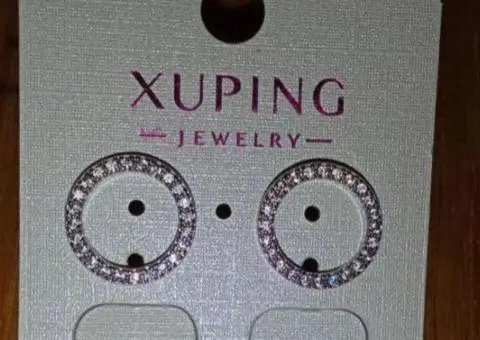 Сережки Б/У біжутерія Xuping