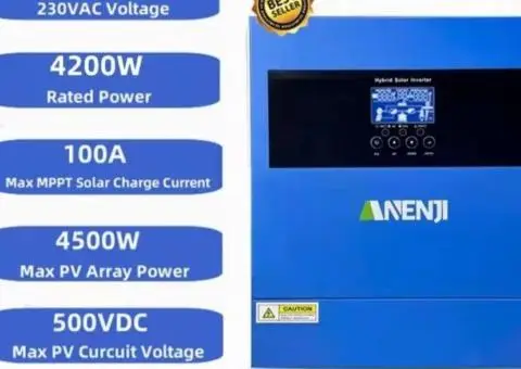 Гібридний інвертор WI-FI  ANENJI /EASUN/POWLAND/2KW "4KW "6KW "11KW - 3/3
