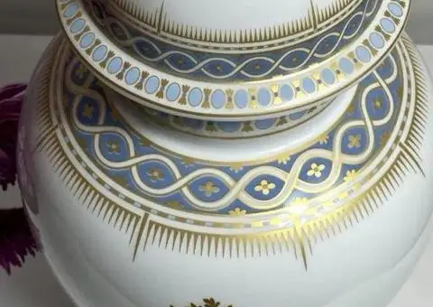 Еленантна імбирна банка/ваза, Kaiser Porzellan, колекція “Royal”. - 2/3