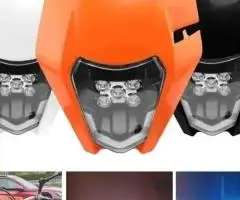 Мото фара лед эндуро кросс универсальная KTM BSE Shineray Forte Kovi