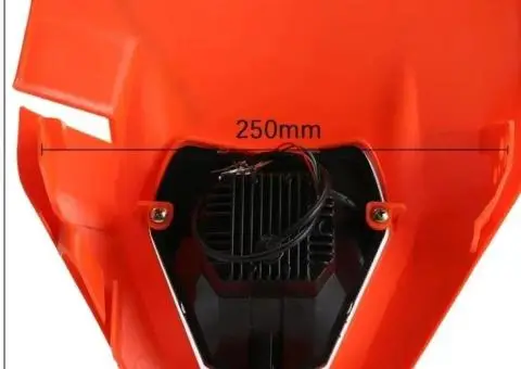 Мото фара лед эндуро кросс универсальная KTM BSE Shineray Forte Kovi - 2/3