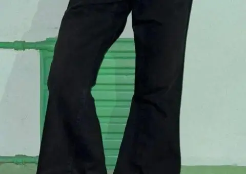 black flared jeans archive flared pants клеш bootcut jeans opium