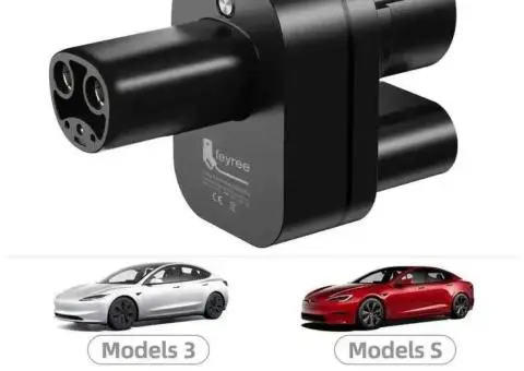 Адаптер перехідник CCS2 NACS Tesla Guwieyg Beret Feyree Teschev - 2/3