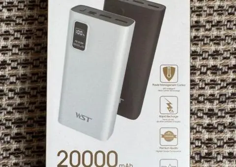 Power Bank WST OP727S 20000 mAh 22.5W Fast Charge - 1/4