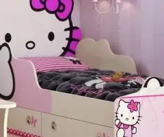 Ліжко дитяче з ящиками Хелло Китти Hello Kitty для дівчинки