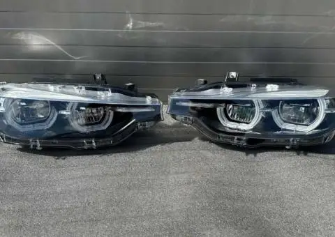 Фрили передні BMW F30 F31 , LED , FULL LED , SHADOW LINE. Оригінл - 1/3