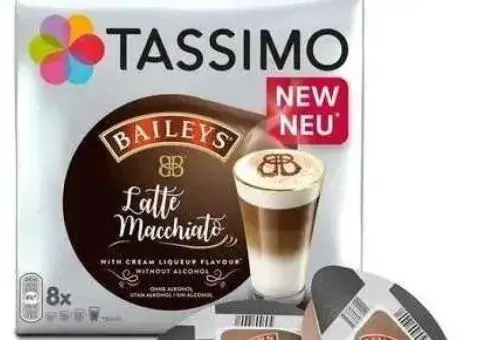Кава в капсулах Tassimo Latte Macchiato Baileys 16 капсул (8 порц.) Німеччина Тассімо Бейліс
