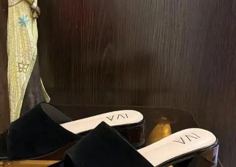 Босоніжки, шльопки, замш - 3/3