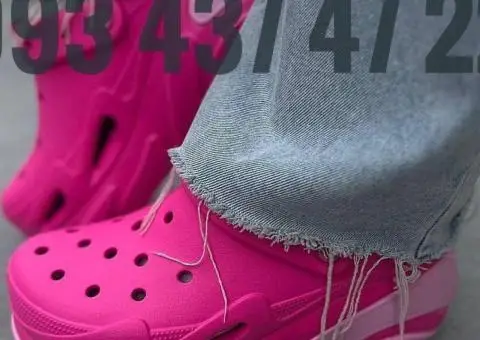 Жіночі Крокси Сабо на Платформі Bubble Crush Clog Новинка Crocs Crocs - 1/3