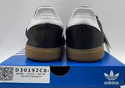 (БЕЗ ПЕРЕДОПЛАТИ) Adidas Samba OG Black адідас самба чорні - 2/3