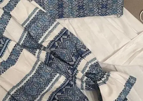 Вишитий корсет з рукавами та спідницею - 2/3