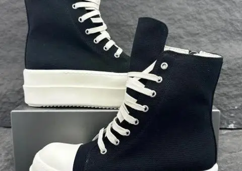 Нові Кеди Rick Owens Ramones Mega Bumper /37-44/Люкс якість! - 1/3