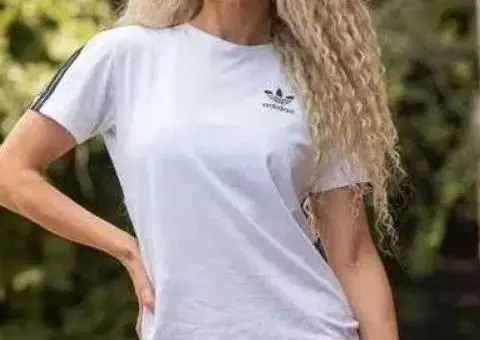 Спортивный костюм женский летний Adidas Шорты Футболка комплект Адидас - 1/3