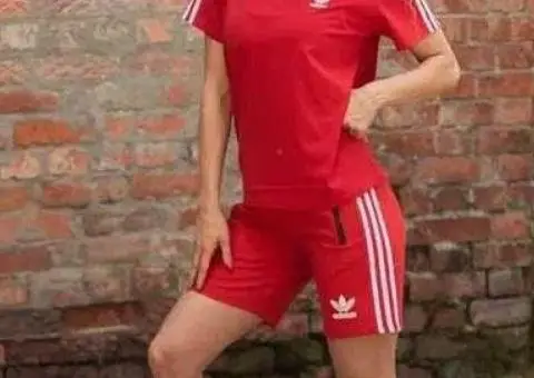 Спортивный костюм женский летний Adidas Шорты Футболка комплект Адидас - 2/3