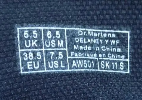 Черевики Dr. Martens 1460 р 38,5 ідеальний стан ботинки чоботи берцi мартінси берцы - 3/3