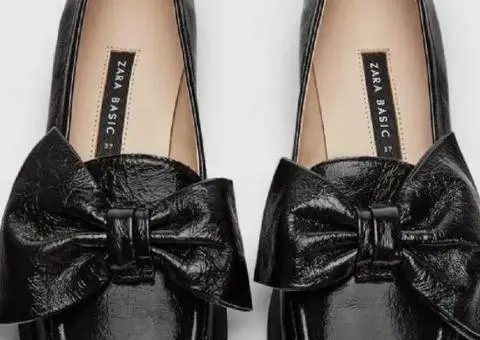 ZARA лофери шкіряні - 1/3