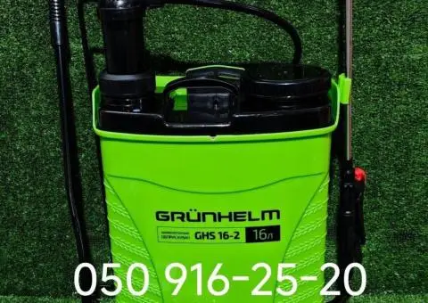 Обприскувач Grunhelm  16 Л 2 в 1 - ом  Ручний +  акумуляторный - 3/3