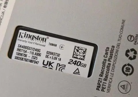 SSD 240 GB Kingston A400 новий на гарантії - 3/3
