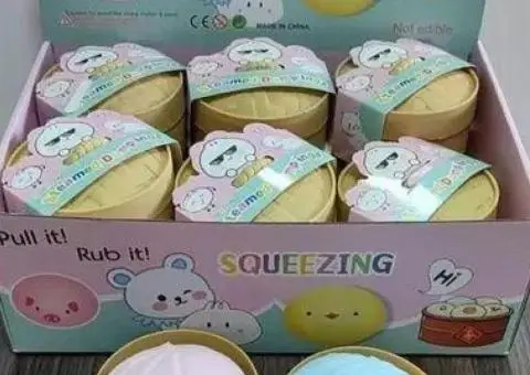 Сквіш/Антистрес-іграшка/Пельмень/Squeezing 8.5 cm - 2/3